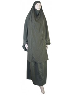 jilbab 2pcs jupe+cape