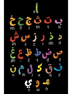 Carte Postale L'alphabet arabe