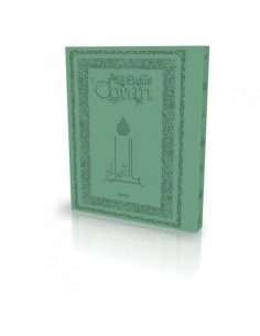 Le Coran - Arabe et Français - Couverture Daim Souple Vert Clair - Edition Sana