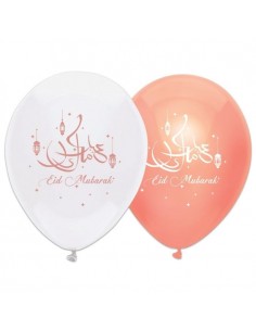 Ballons Eid Mubarak -Rose...