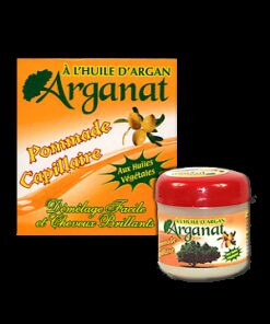 Pommade capillaire à l'huile d'Argan-arganat