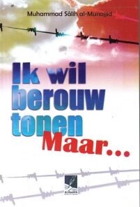 Ik wil berouw tonen maar