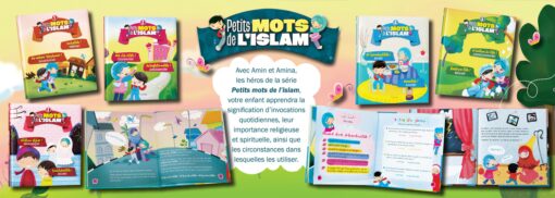 Collection de 5 livres : "Petits mots de l'islam"