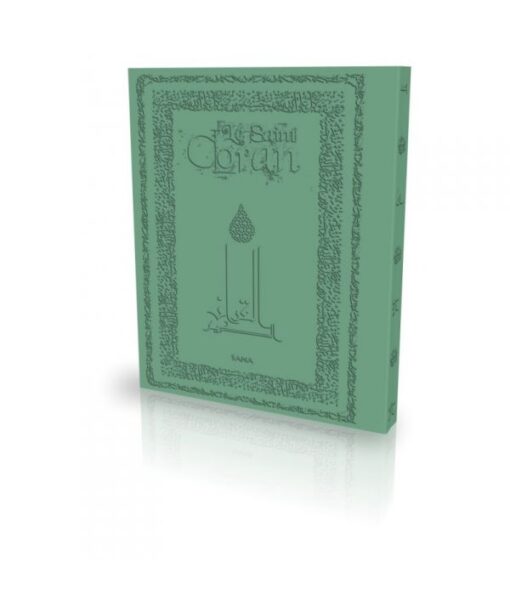 Le Coran - Arabe et Français - Couverture Daim Souple Vert Clair - Edition Sana