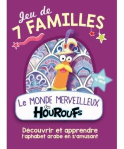 Le Jeu des 7 familles du Monde des Houroufs - Lettres Arabes - A partir de 4 ans