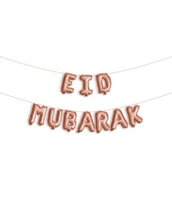 FOLIE BALLON Eid mubarak -Rose Gold-