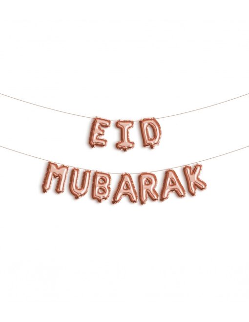 FOLIE BALLON Eid mubarak -Rose Gold-