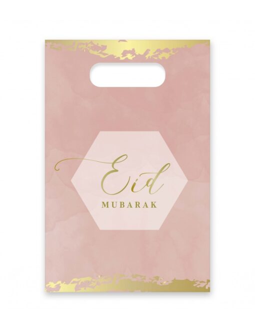 SAC BONBONS (6 pieces) Eid mubarak ROSE