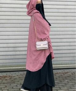 Gilet Hafsa de la collection Umm Hafsa - VIEUX ROSE