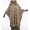 Gilet Hafsa de la collection Umm Hafsa -TAUPE