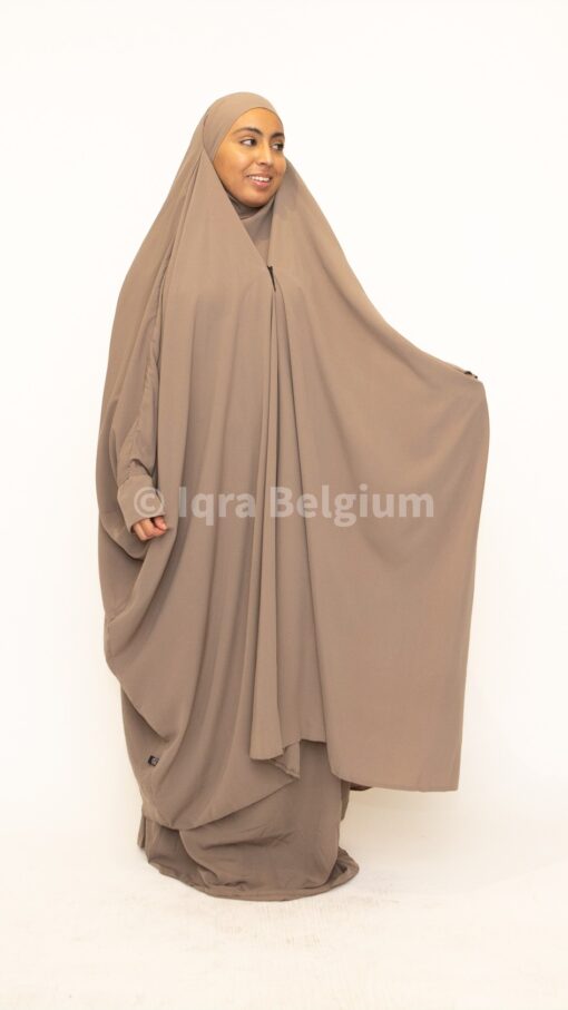 JILBAB 2 Pièces à clips UMM HAFSA