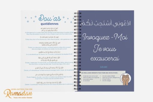 Agenda quotidien pour mon Ramadan