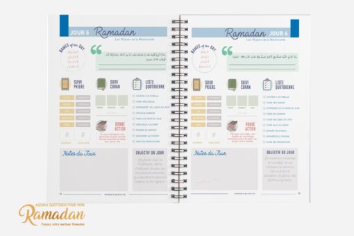 Agenda quotidien pour mon Ramadan