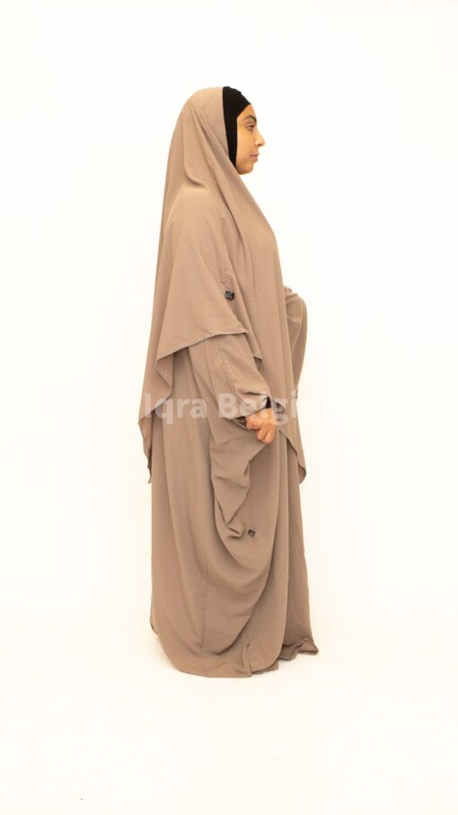 JILBAB ensemble 2 pièces Lycra UMM HAFSA