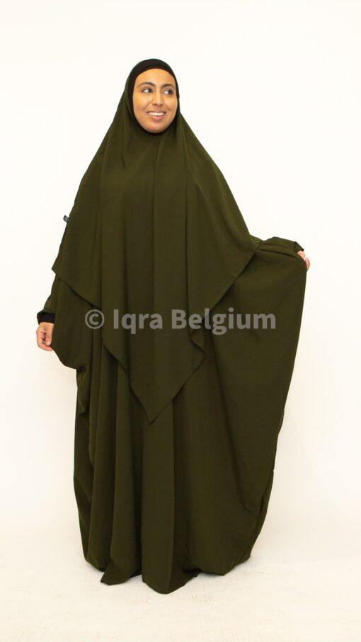 JILBAB ensemble 2 pièces Lycra UMM HAFSA