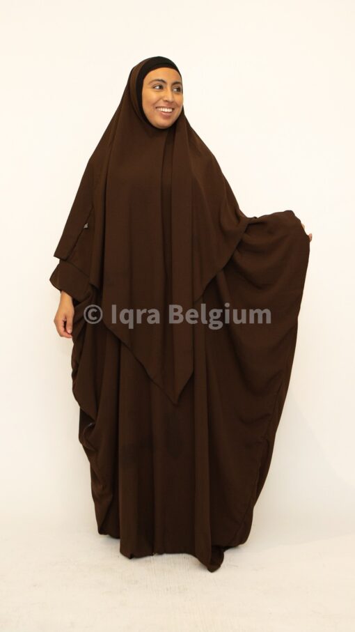 JILBAB ensemble 2 pièces Lycra UMM HAFSA