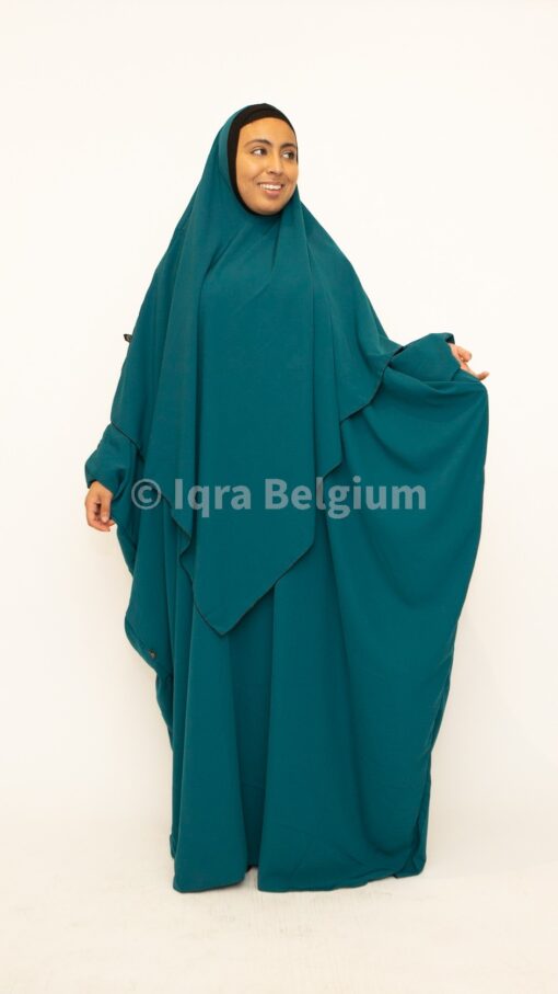 JILBAB ensemble 2 pièces Lycra UMM HAFSA