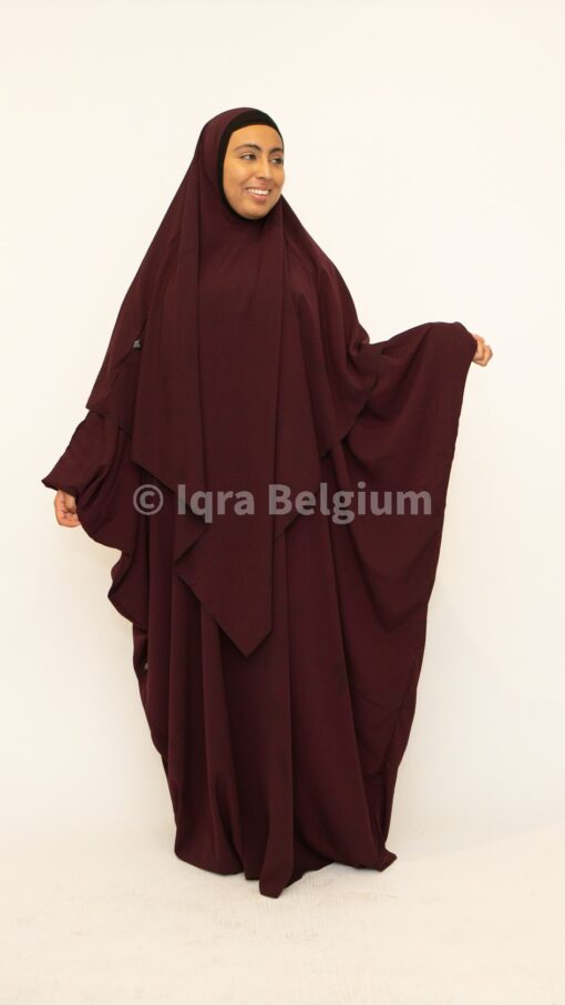 JILBAB ensemble 2 pièces Lycra UMM HAFSA