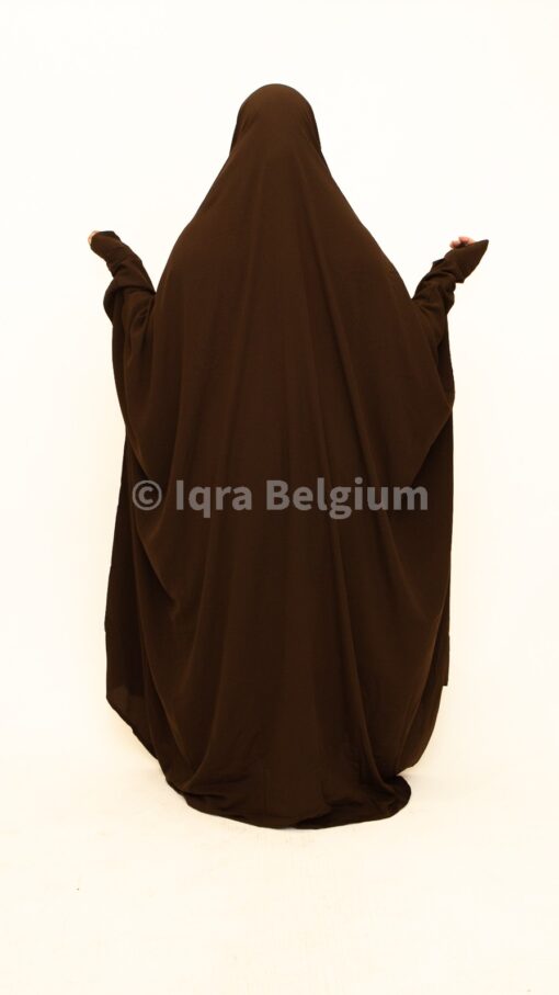 JILBAB 1 pièce à zip UMM HAFSA