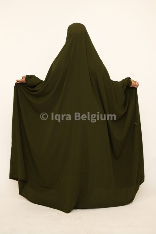 JILBAB 1 pièce à zip UMM HAFSA