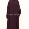 JILBAB 1 pièce à zip UMM HAFSA