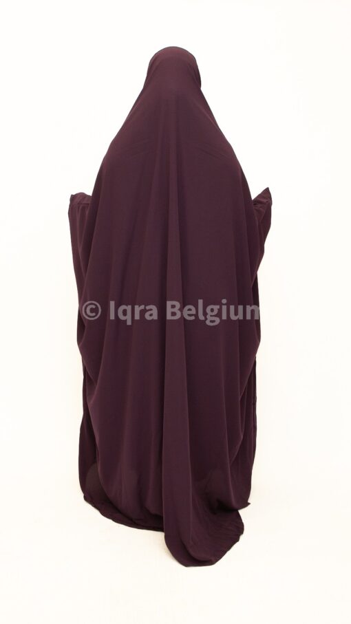 JILBAB 1 pièce à zip UMM HAFSA