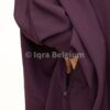 JILBAB 1 pièce à zip UMM HAFSA