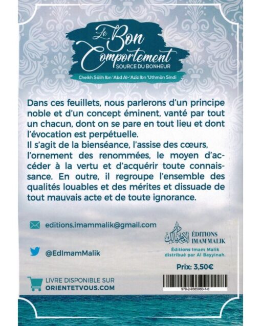 LE BON COMPORTEMENT - SOURCE DU BONHEUR -