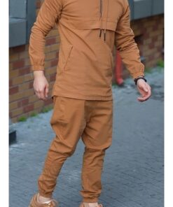 Haut Kameron en Coton Stretch-Camel