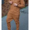 Haut Kameron en Coton Stretch-Camel