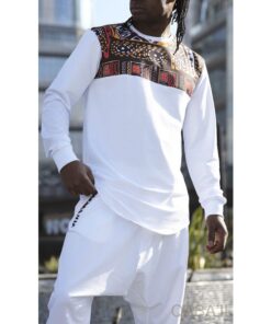 Ensemble QABAIL afro wax - Couleur blanc