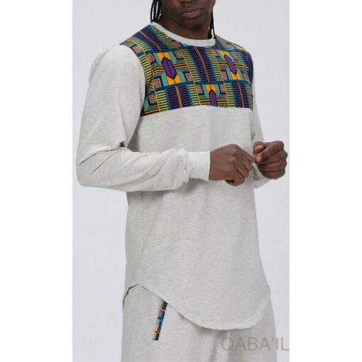 Ensemble QABAIL afro wax - Couleur gris clair