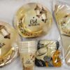 Set Eid Mubarak Beige-10 personnes-