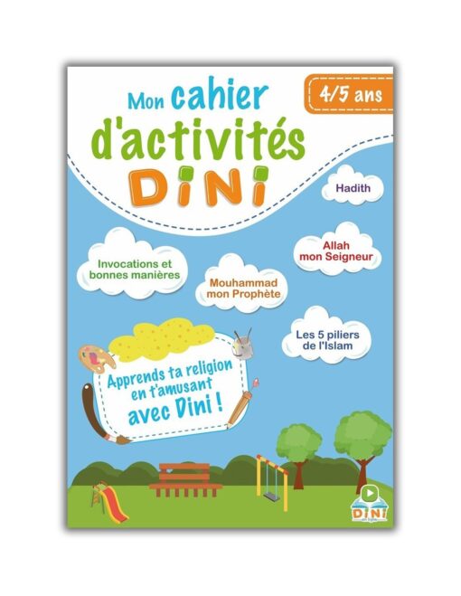 Mon Cahier d'activités Dini 4 - 5 ans