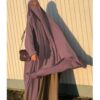 KHIMAR & NIQAB PAPILLON UMM HAFSA - BOIS DE ROSE