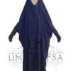 JILBAB SAOUDIEN A CLIPS UMM HAFSA - BLEU