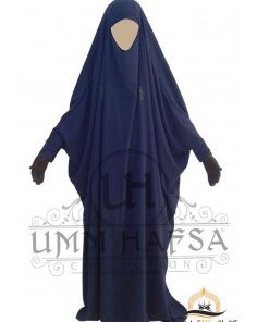 JILBAB SAOUDIEN A CLIPS UMM HAFSA - BLEU