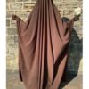 BIG JILBAB SAOUDIEN UMM HAFSA - MARRON