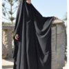 BIG JILBAB SAOUDIEN UMM HAFSA - NOIR