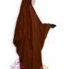 ENSEMBLE ABAYA + KHIMAR EN LYCRA UMM HAFSA - CANELLE