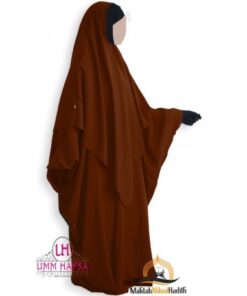 ENSEMBLE ABAYA + KHIMAR EN LYCRA UMM HAFSA - CANELLE