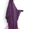 ENSEMBLE ABAYA + KHIMAR EN LYCRA UMM HAFSA - PRUNE