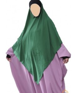 HIJAB/KHIMAR LYCRA UMM HAFSA - VERT SAPIN