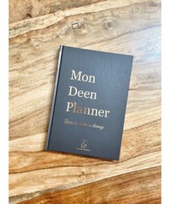 MON DEEN PLANNER - NOIR