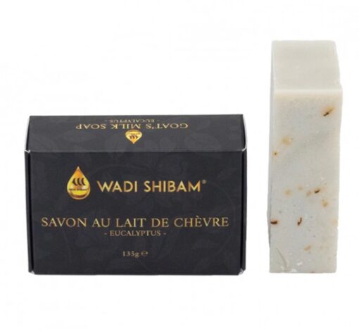 SAVON WADI SHIBAM - LAIT DE CGHEVRE EUCALYPTUS