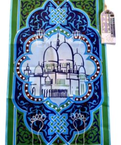 TAPIS DE PRIÈRE INTERACTIF- MY SAJADA-BLEU