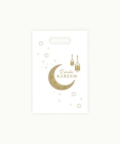 SACHET RAMADAN KAREEM - BLANC ET OR