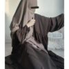 ABAYA HAFSA - MARRON