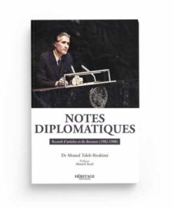 Notes diplomatiques : recueil d'articles et de discours